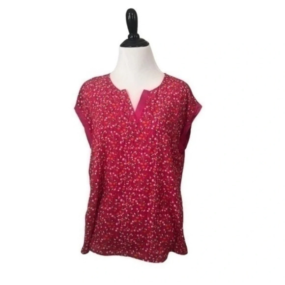 NWT Papermoon Petite Floral Print Top Size Medium - Picture 1 of 5
